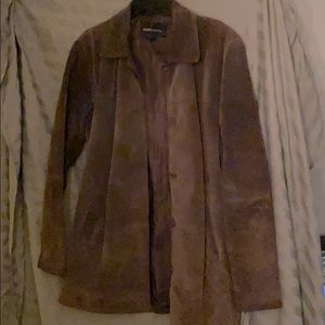 Women’s brown suede jacket